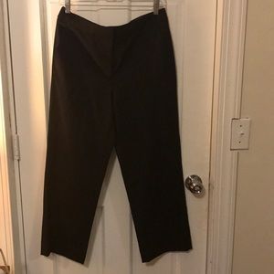 J. Crew super 120 black wool suit pants crop 6